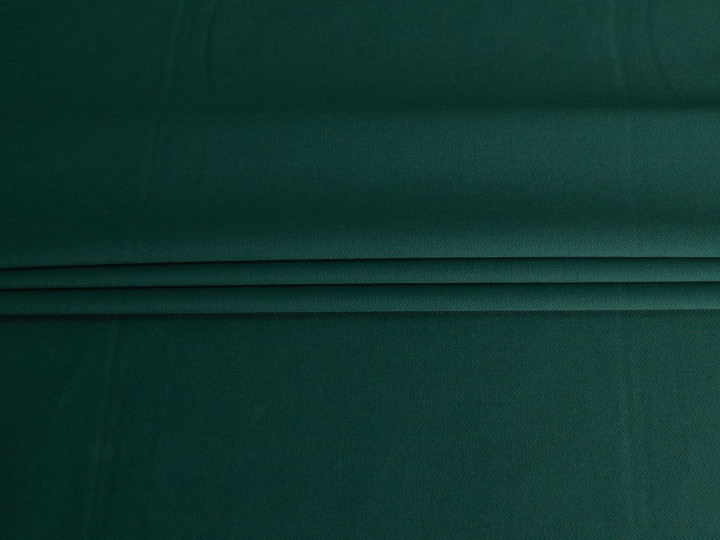 Костюмная темно-зеленая ткань ВД389