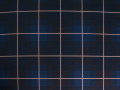 Трикотаж синий черный клетка АБ345