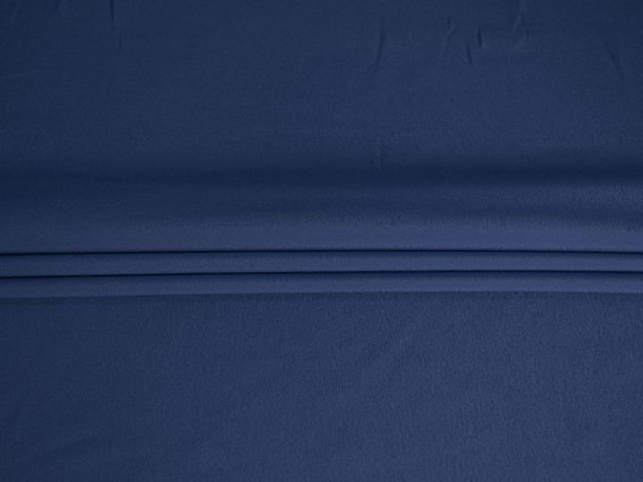 Плательная синяя ткань БА3159