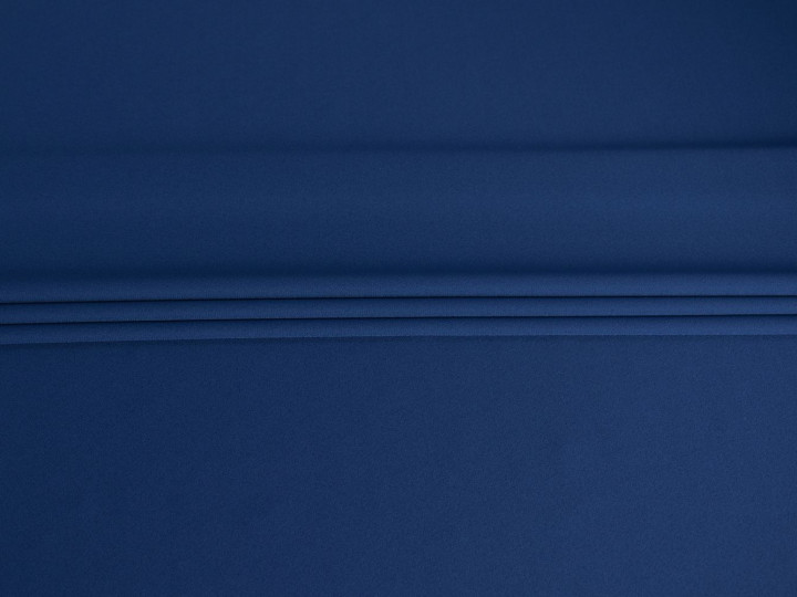 Плательная синяя ткань БА3157