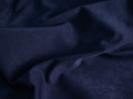 Курточная замша синяя БЕ3150