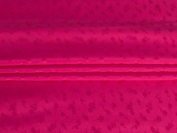 Плательная малиновая ткань цветы ЕВ2144