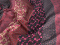 Хлопок разноцветный пейсли цветы полоска ЕБ2189