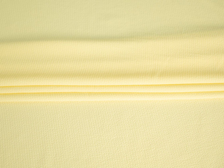 Плательная лимонно-желтая ткань БД3161