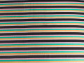 Рубашечная разноцветная ткань полоска ЕВ593