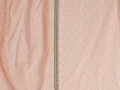Гипюр персиковый цветочный узор БД440