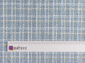 Пальтовая шанель голубая белая люрекс ткань ГЖ390