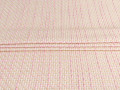 Пальтовая шанель молочно-белая розовая бежевая ткань ГЖ386