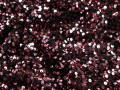 Бархат с пайетками черными розовыми ГБ698