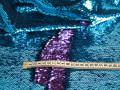 Сетка синяя фиолетовая двусторонние пайетки ГБ1215
