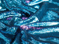 Сетка синяя фиолетовая двусторонние пайетки ГБ1215