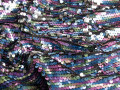 Сетка с разноцветными пайетками ГБ6103