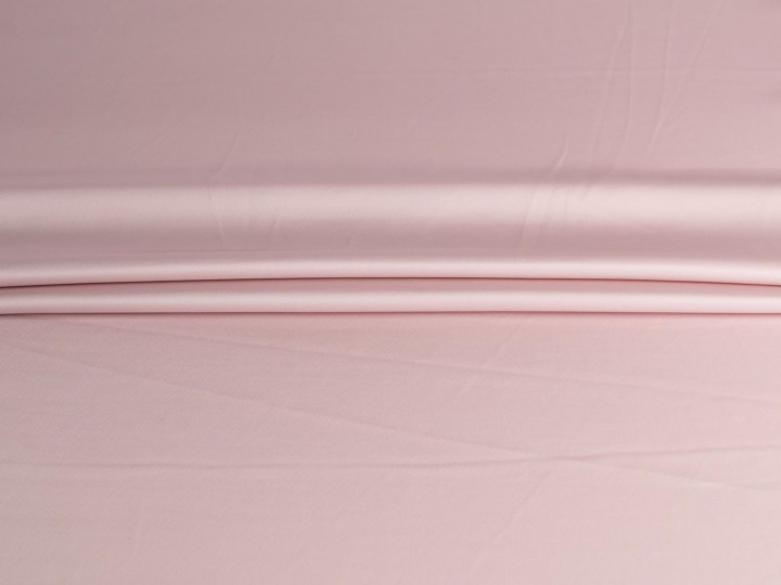 Атлас стрейч плательный пудрово-розовый ЕБ3231