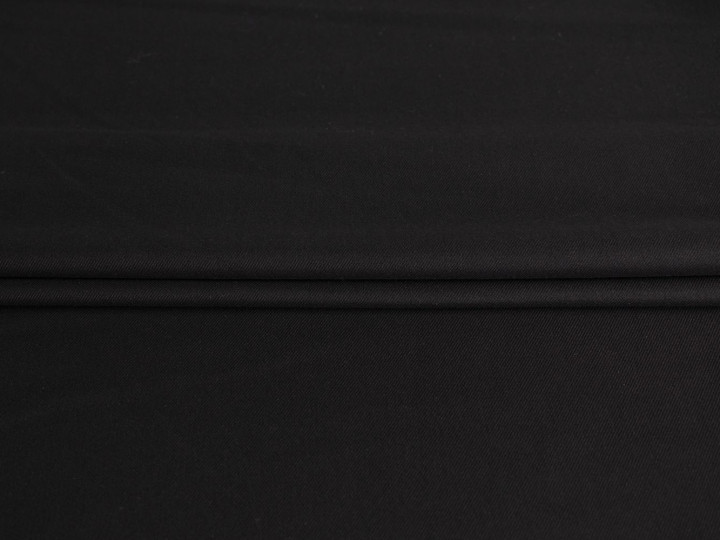 Костюмная черная ткань ВВ2102