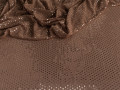 Сетка коричневая с пайетками ГВ4166