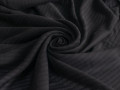 Плательная черная фактурная ткань БВ2172