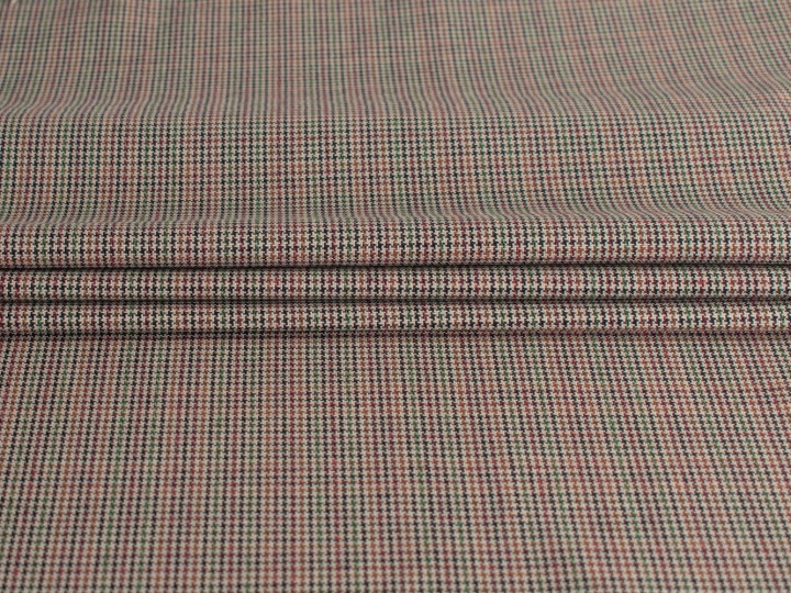 Костюмная разноцветная ткань ВВ191