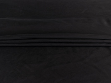 Плательная черная ткань БВ1187
