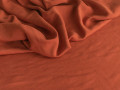 Плательная кирпично-оранжевая ткань БГ1156