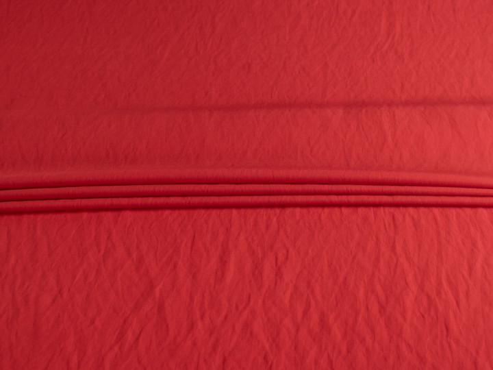 Плательная красная ткань БГ5127