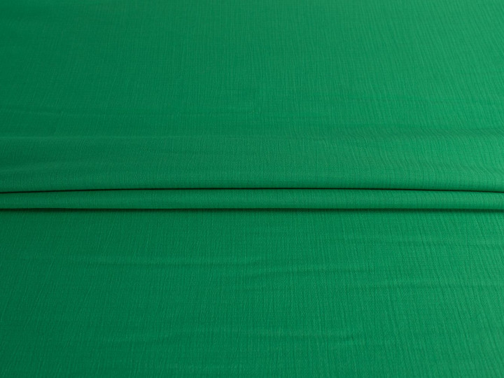 Плательная зеленая ткань БГ5130