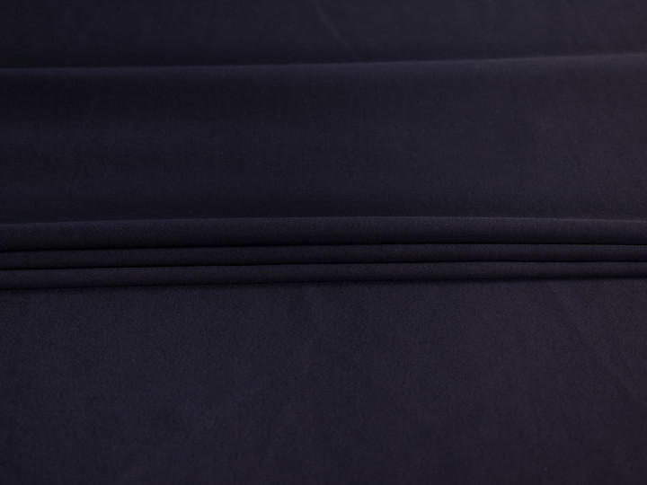 Плательная темно-синяя ткань БД3126