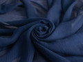 Плательная синяя ткань БД3138