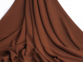Плательная коричневая ткань БД748