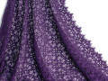 Кружево фиолетовое узор БВ4226