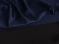 Костюмная двусторонняя ткань синяя черная ГД194