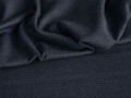 Костюмная синяя черная ткань ГД285