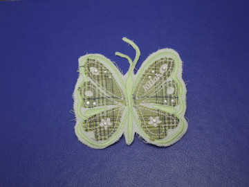 Нашивка с вышивкой Бабочка