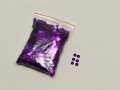 Пайетки фиолетового цвета 0,5 см