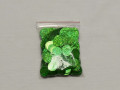 Пайетки зеленого цвета 1,4 см