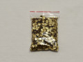 Пайетки золотого цвета 0,6  см